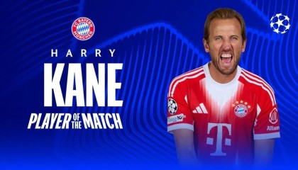 世界杯在线观看入口-梅开二度，凯恩当选拜仁vs圣吉罗斯全场联合最佳球员